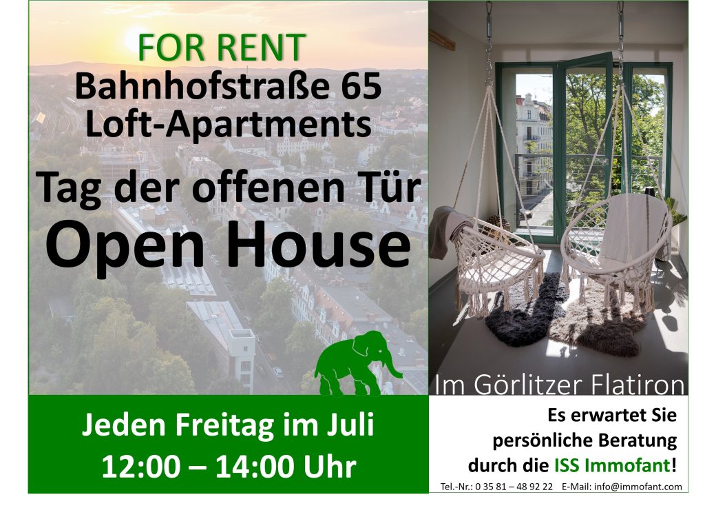 Plakat Tag der offenen Tuer
