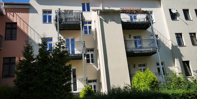Rückansicht Balkone
